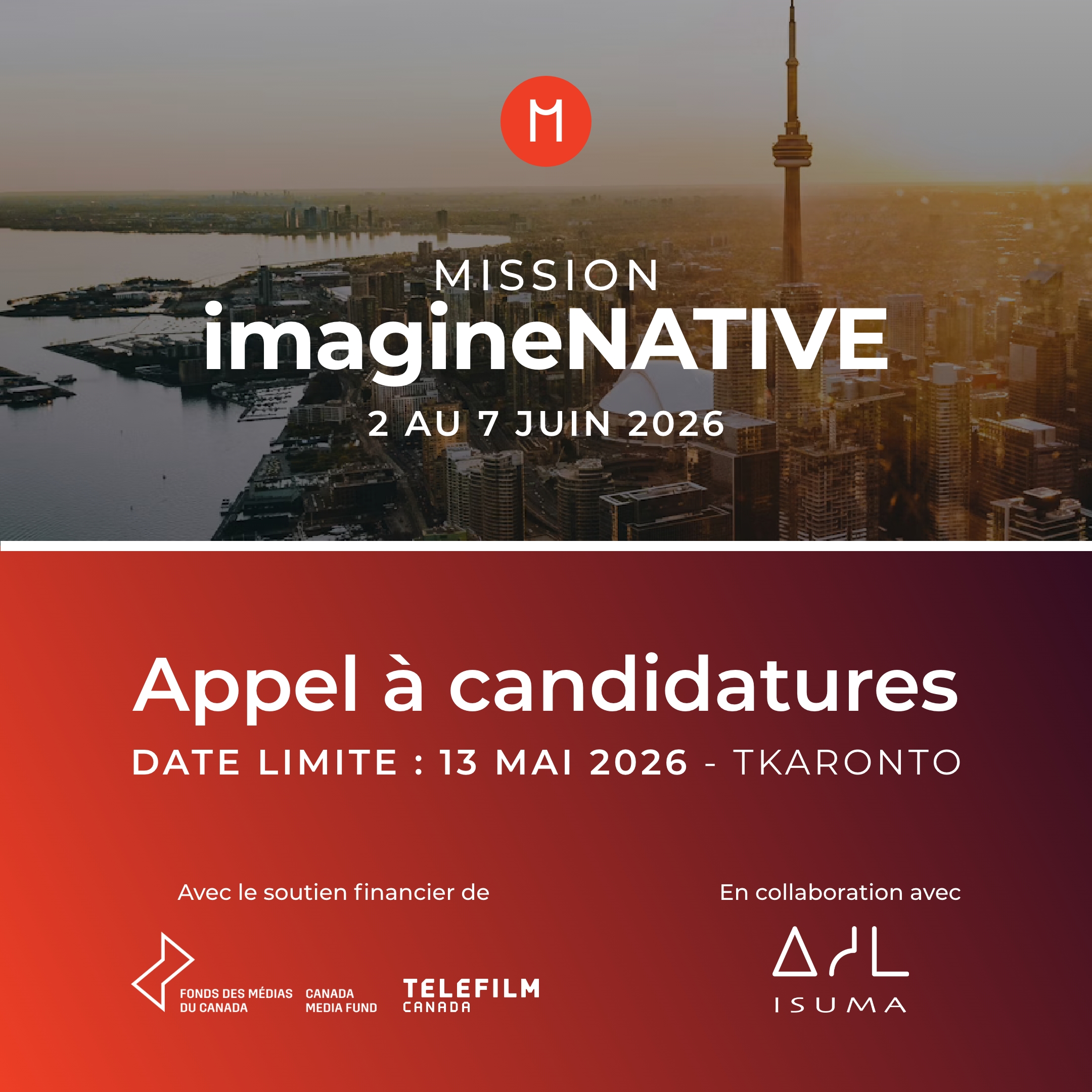 Facebook Post 1080x1080 ImagineNative – FR